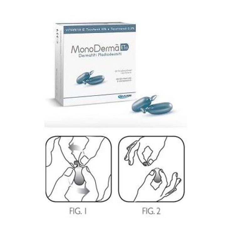 MONODERMA' ET10 VITAMINA E 10% TOCOTRIENOLI 0,3% 20 CAPSULEMONODOSE USO ESTERNO 0,9 ML MONODERMA' ET10 VITAMINA E 10% TOCOTRIENOLI 0,3% 20 CAPSULEMONODOSE USO ESTERNO 0,9 ML