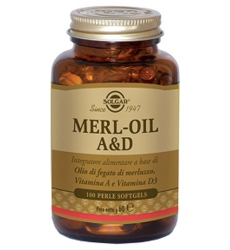 MERL OIL A&D FLACONE 100 PERLE SOFTGEL