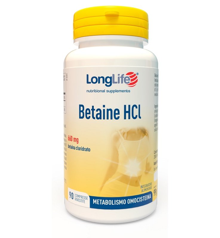 LONGLIFE BETAINE HCL 90 COMPRESSE