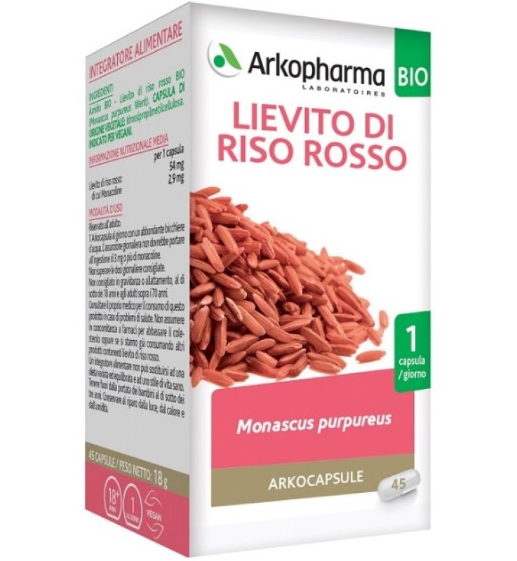 ARKO CAPSULE LIEV RISO ROSSO 45 CAPSULE
