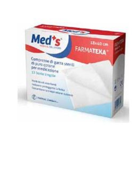 MEDS GARZA 12/8 18X40CM SSR ZABB