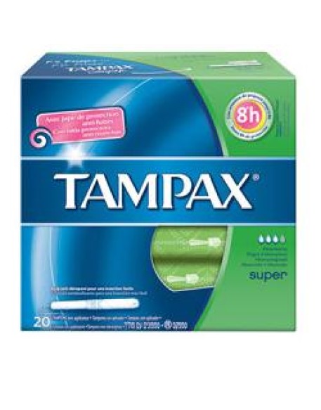 TAMPAX BLUE BOX SUPER 20 PEZZI