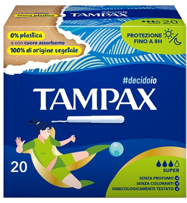 TAMPAX BLUE BOX SUPER 20 PEZZI