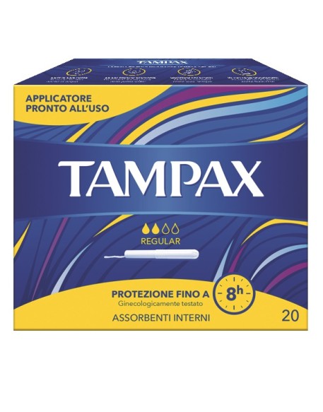 TAMPAX BLUE BOX REGULAR 20 PEZZI