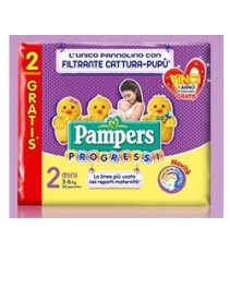 PAMPERS PROGRESSI MINI 28 BUSTE + 2 PEZZI OFFERTA SPECIALE