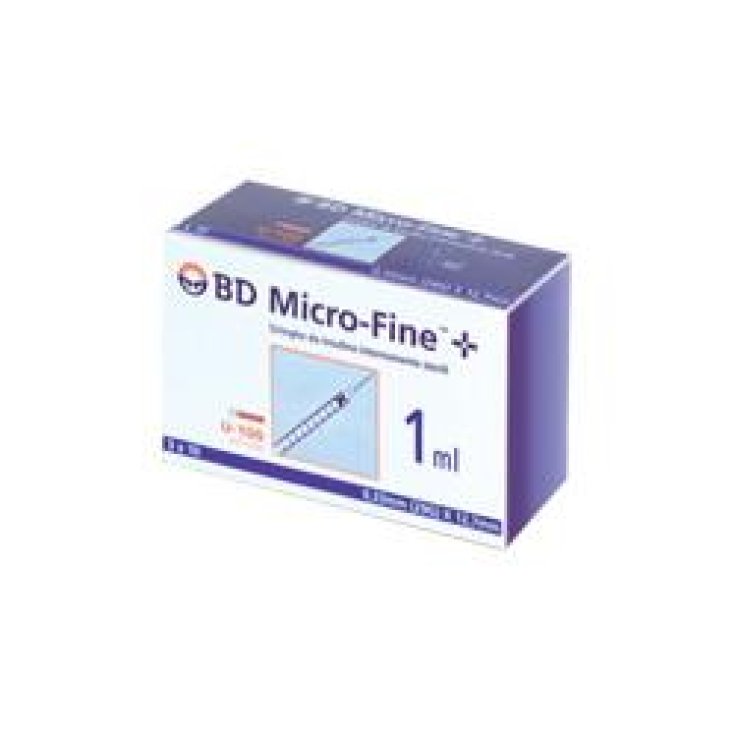 SIRINGA PER INSULINA BECTON DICKINSON 1 ML 100 UI AGO 29 GAUGE 30 PEZZI SIRINGA PER INSULINA BECTON DICKINSON 1 ML 100 UI AGO 29 GAUGE 30 PEZZI