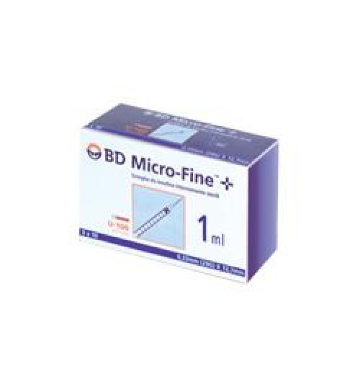 SIRINGA PER INSULINA BECTON DICKINSON 1 ML 100 UI AGO 29 GAUGE 30 PEZZI
