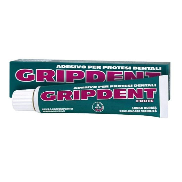 GRIPDENT FORTE ADESIVO PER PROTESI DENTARIA 40 G GRIPDENT FORTE ADESIVO PER PROTESI DENTARIA 40 G