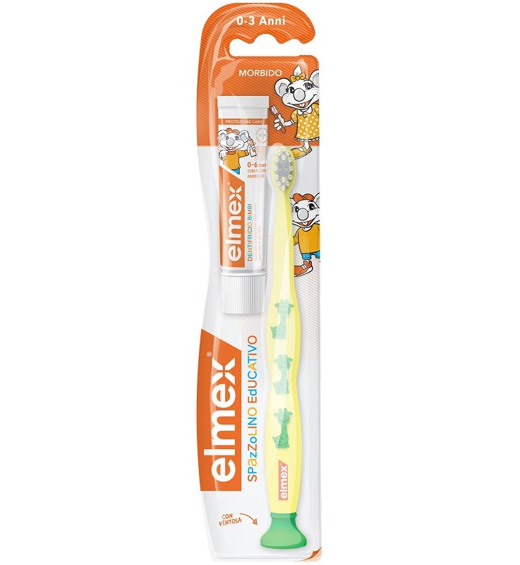 ELMEX SPAZZOLINO BIMBI EDUCATIVO NEW 0-3 ANNI