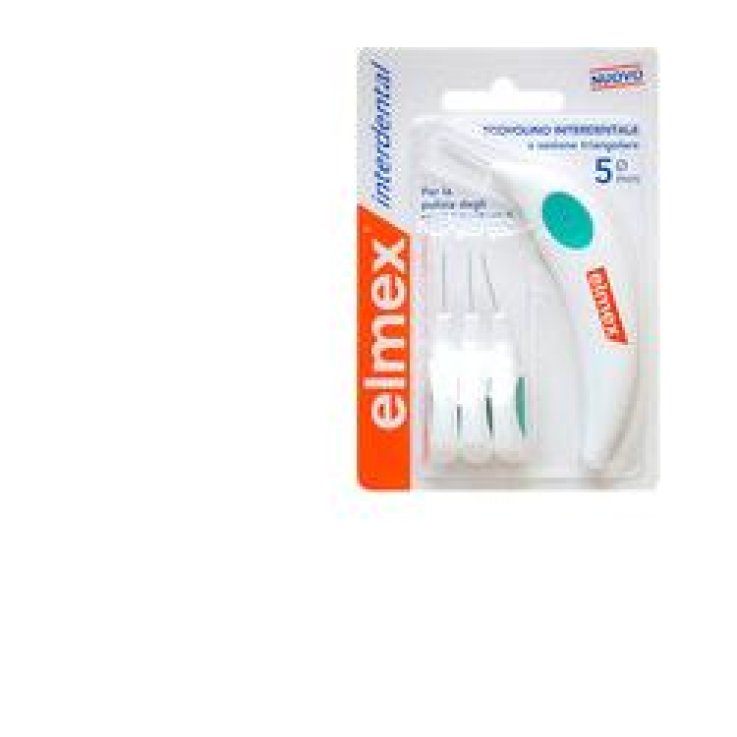 ELMEX INTERDENTAL SCOVOLINO 5MM 6 TEST+MANICO ELMEX INTERDENTAL SCOVOLINO 5MM 6 TEST+MANICO