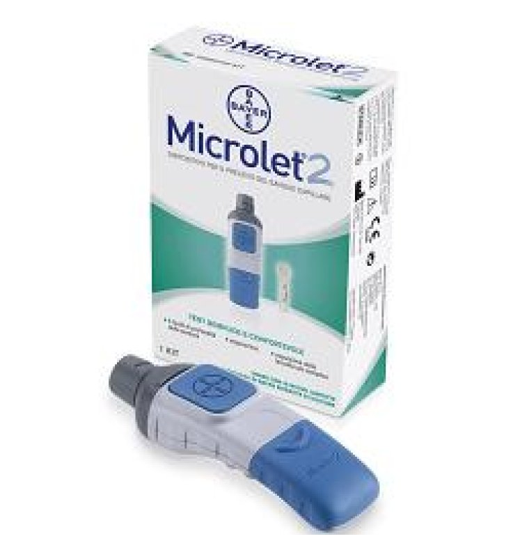 APPARECCHIO PUNGIDITO MICROLET AUTOMATICO REGOLABILE + 5 LANCETTE