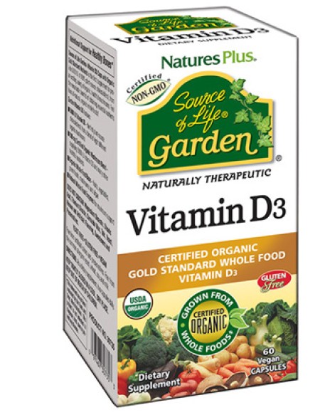 SOURCE OF LIFE GARDEN VITAMINA D3 5000 60 CAPSULE