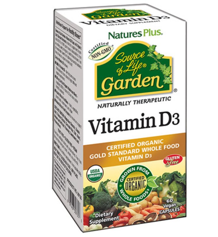 SOURCE OF LIFE GARDEN VITAMINA D3 5000 60 CAPSULE
