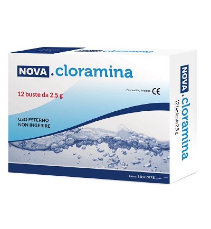 NOVA Cloramina 2,5g 12 Bust. NOVA Cloramina 2,5g 12 Bust.