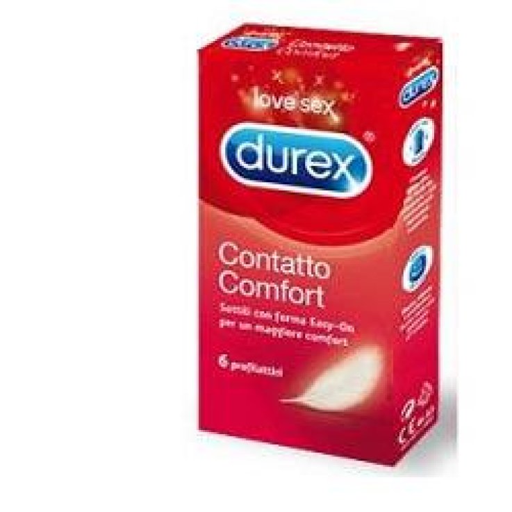 PROFILATTICO DUREX CONTATTO COMFORT 6 PEZZI PROFILATTICO DUREX CONTATTO COMFORT 6 PEZZI