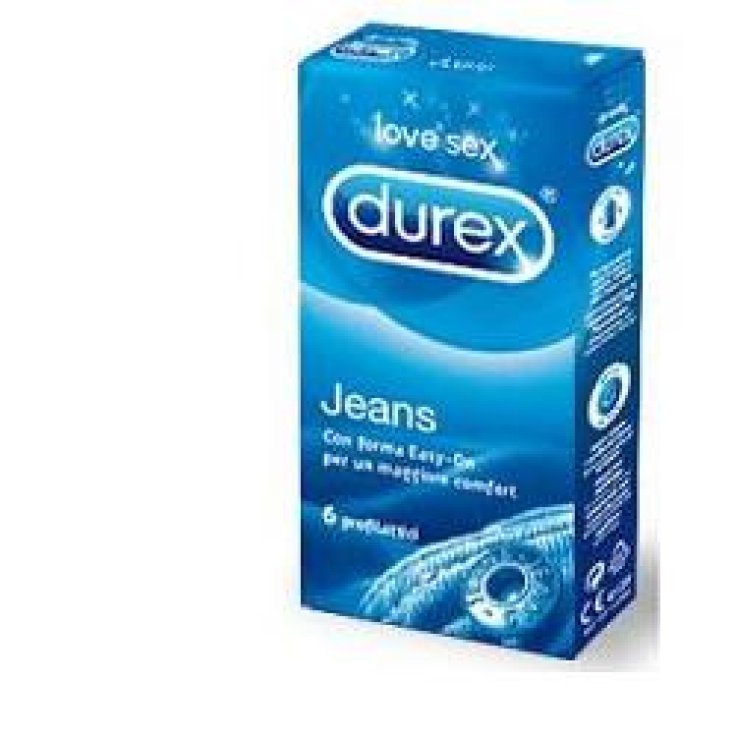 PROFILATTICO DUREX JEANS EASYON 6 PEZZI PROFILATTICO DUREX JEANS EASYON 6 PEZZI