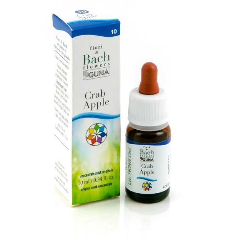 CRAB APPLE 10 GTT 10ML BACHGUNA CRAB APPLE 10 GTT 10ML BACHGUNA