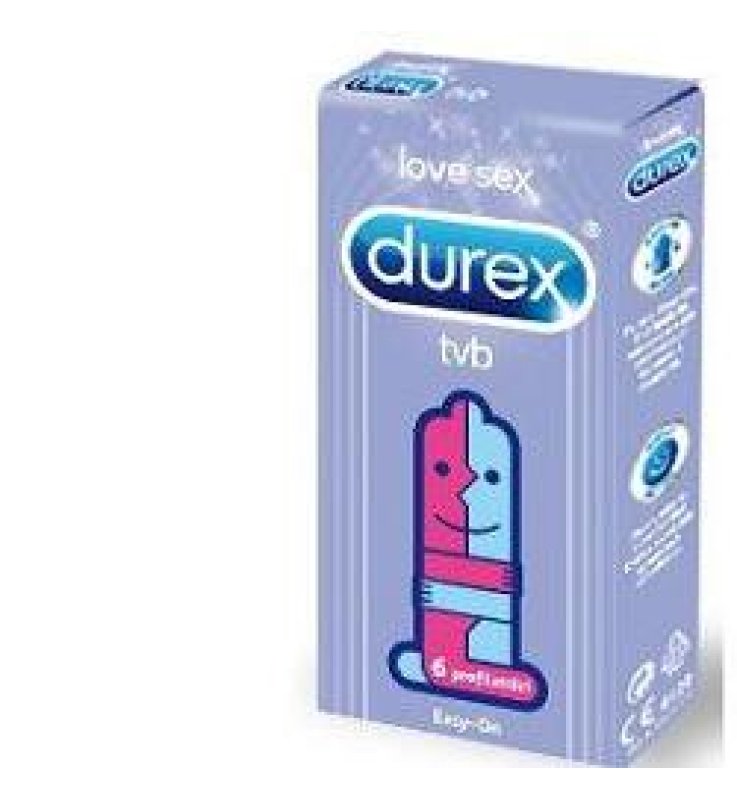 DUREX CONDOM TVB PROFILATTICO 6 PEZZI