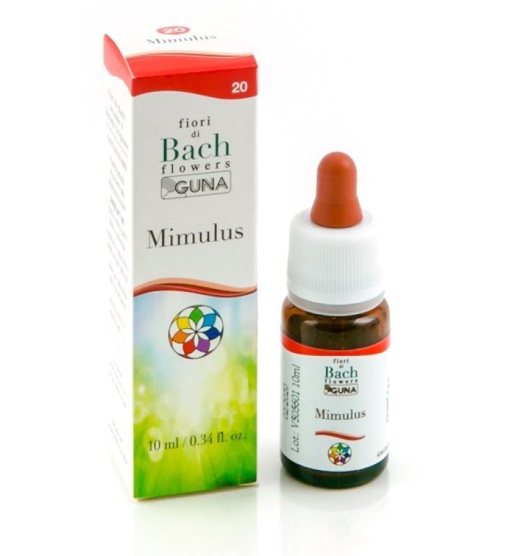 MIMULUS 20 GTT 10ML BACH GUNA MIMULUS 20 GTT 10ML BACH GUNA