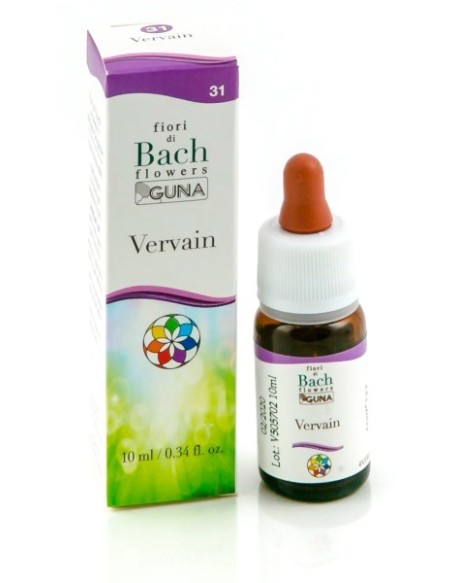 BACHFLOWERS 31 Vervain 10ml