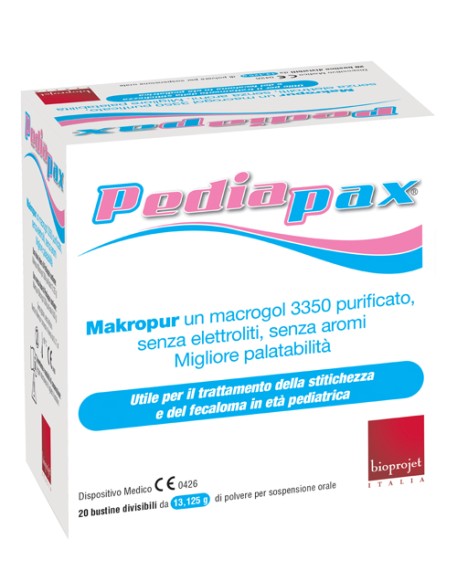 PEDIAPAX POLVERE 20 BUSTINE 13,125 G