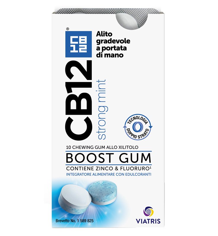CB12 BOOST 10 CHEWING-GUM 20 G