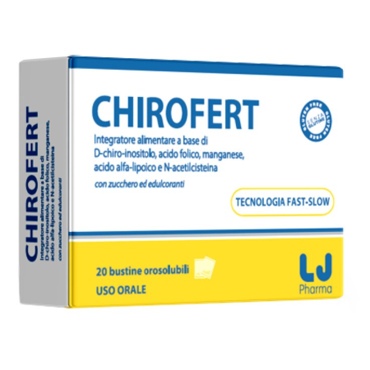 CHIROFERT 20 BUSTINE OROSOLUBILI 46 G CHIROFERT 20 BUSTINE OROSOLUBILI 46 G