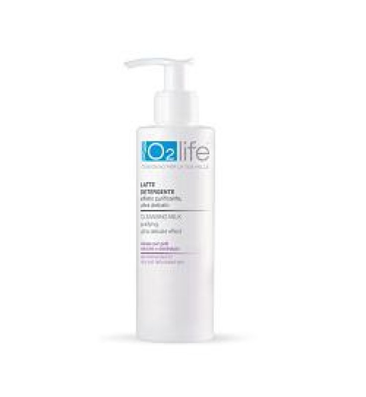 O2 LIFE Latte Det.Viso 200ml