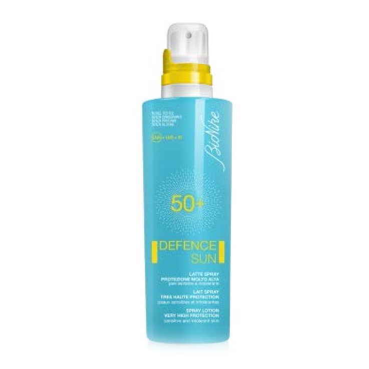 DEFENCE SUN BIONIKE LATTE SPRAY SPF 50+ PROTEZIONE MOLTO ALTA 200 ML DEFENCE SUN BIONIKE LATTE SPRAY SPF 50+ PROTEZIONE MOLTO ALTA 200 ML