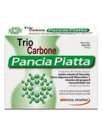 TRIOCARBONE PANCIA PIATTA 10 + 10 BUSTINE