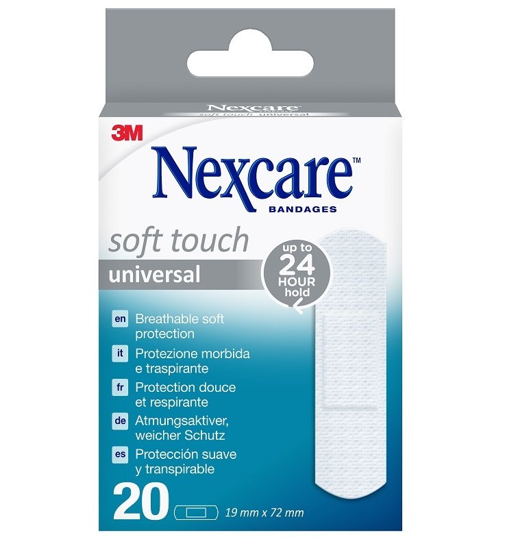 NEXCARE CER SOFT/DELIC 19X72 20P