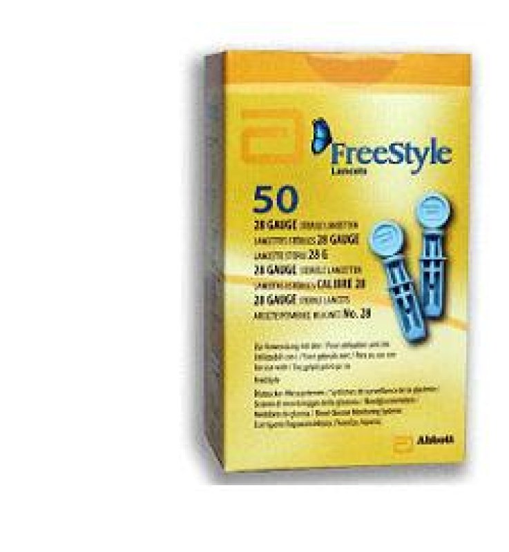 LANCETTE PUNGIDITO FREESTYLE GAUGE 28 50 PEZZI