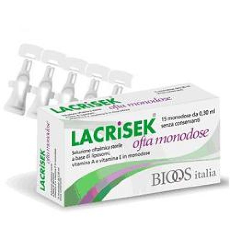 LACRISEK OFTA SOLUZIONE OFTALMICA 15 FLACONCINI