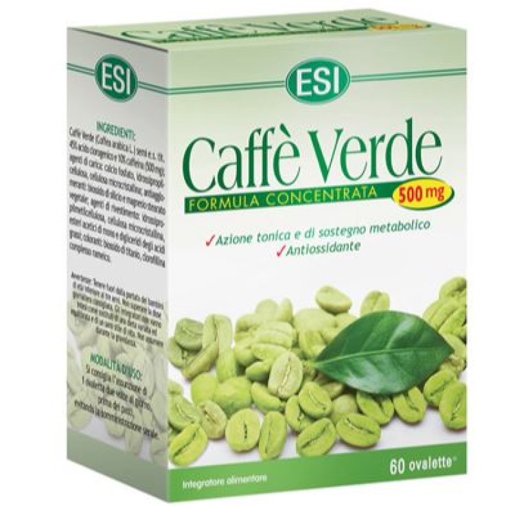 ESI CAFFE VERDE 500MG 60 OVALETTE ESI CAFFE VERDE 500MG 60 OVALETTE