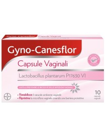 GYNOCANESFLOR 10 CAPSULE VAGINALI