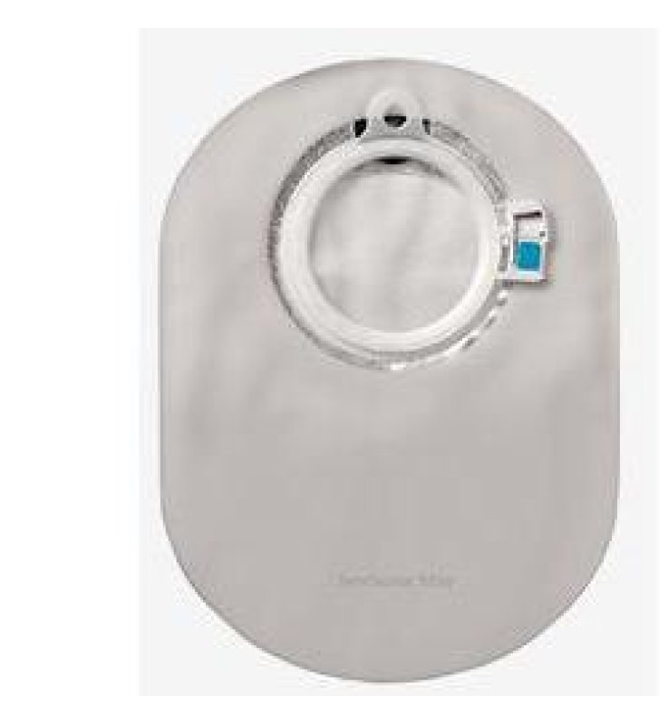 SACCA PER COLOSTOMIA SISTEMA A 2 PEZZI SENSURA CLICK CHIUSARICOPERTA IN TNT FORO 60MM CAPACITA' MAXI 550ML 30 PEZZI