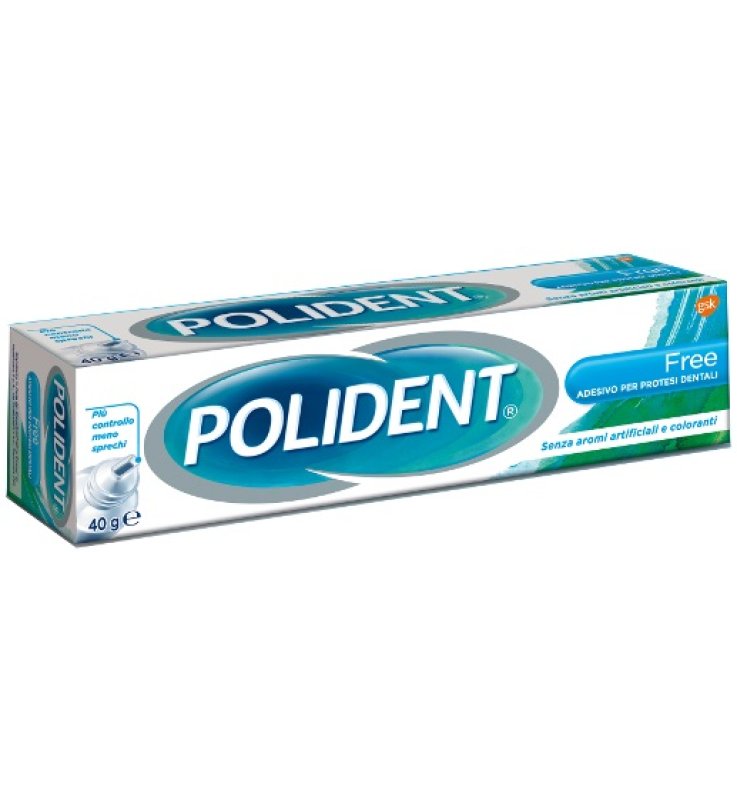 POLIDENT FREE ADESIVO PER PROTESI DENTARIA 40 G POLIDENT FREE ADESIVO PER PROTESI DENTARIA 40 G