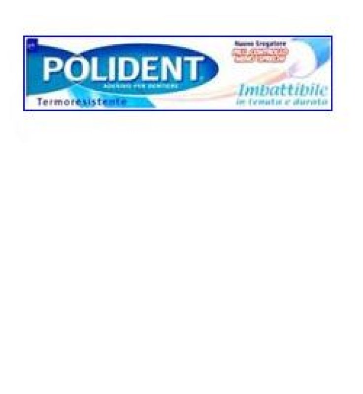 POLIDENT IMBATTIBILE ADESIVO PER PROTESI DENTARIA 40 G POLIDENT IMBATTIBILE ADESIVO PER PROTESI DENTARIA 40 G