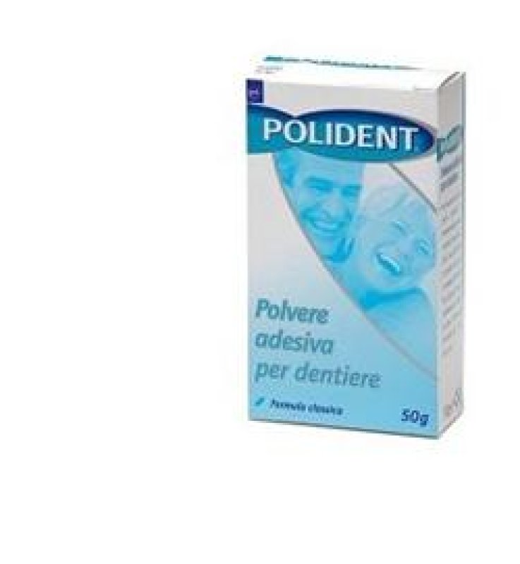 POLIDENT POLVERE ADESIVO PER PROTESI DENTARIA 50 G POLIDENT POLVERE ADESIVO PER PROTESI DENTARIA 50 G