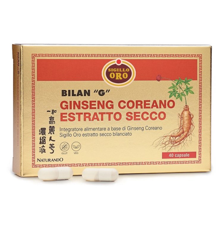 GINSENG BILAN-G 40 Cps NTD GINSENG BILAN-G 40 Cps NTD