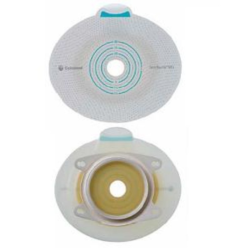 PLACCA PER UROSTOMIA COLOSTOMIA ILEOSTOMIA SENSURA MIO CLICKSISTEMA A DUE PEZZI FLANGIA 40 MM FORO RITAGLIABILE 20-35 MM 5 PEZZI PLACCA PER UROSTOMIA COLOSTOMIA ILEOSTOMIA SENSURA MIO CLICKSISTEMA A DUE PEZZI FLANGIA 40 MM FORO RITAGLIABILE 20-35 MM 5 PEZZI