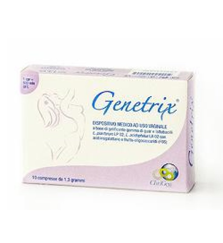 GENETRIX 10 COMPRESSE VAGINALI 1,3 G