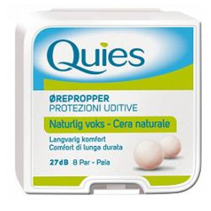 TAPPO AURICOLARE QUIES CERA 8 PAIA TAPPO AURICOLARE QUIES CERA 8 PAIA