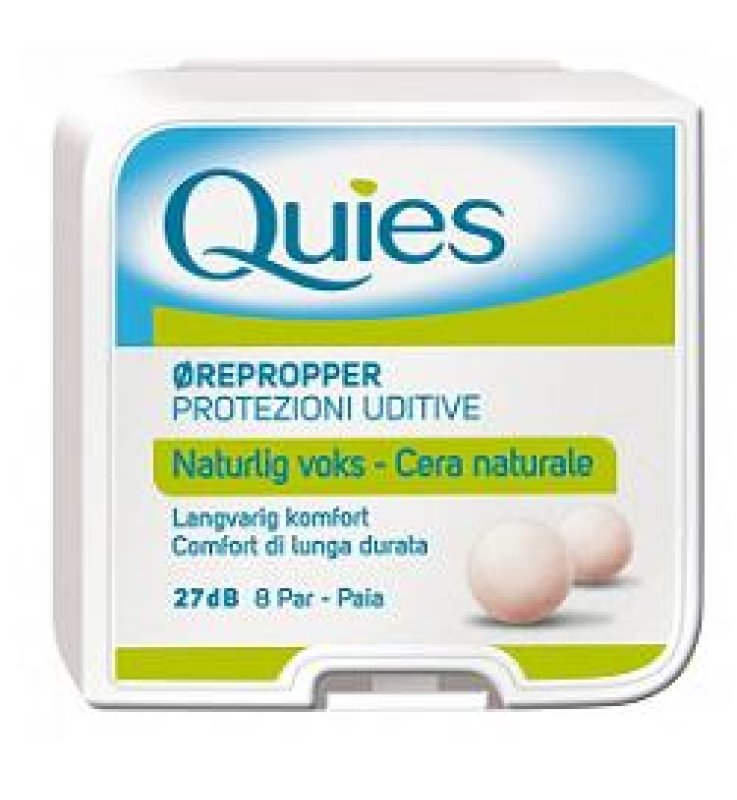 TAPPO AURICOLARE QUIES CERA 8 PAIA TAPPO AURICOLARE QUIES CERA 8 PAIA