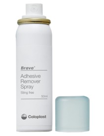 BRAVA SPRAY REMOVER PER DISTACCO DOLCE ADESIVI E DISPOSITIVIPER STOMIA 50 ML