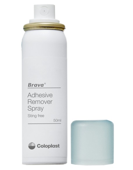 BRAVA SPRAY REMOVER PER DISTACCO DOLCE ADESIVI E DISPOSITIVIPER STOMIA 50 ML