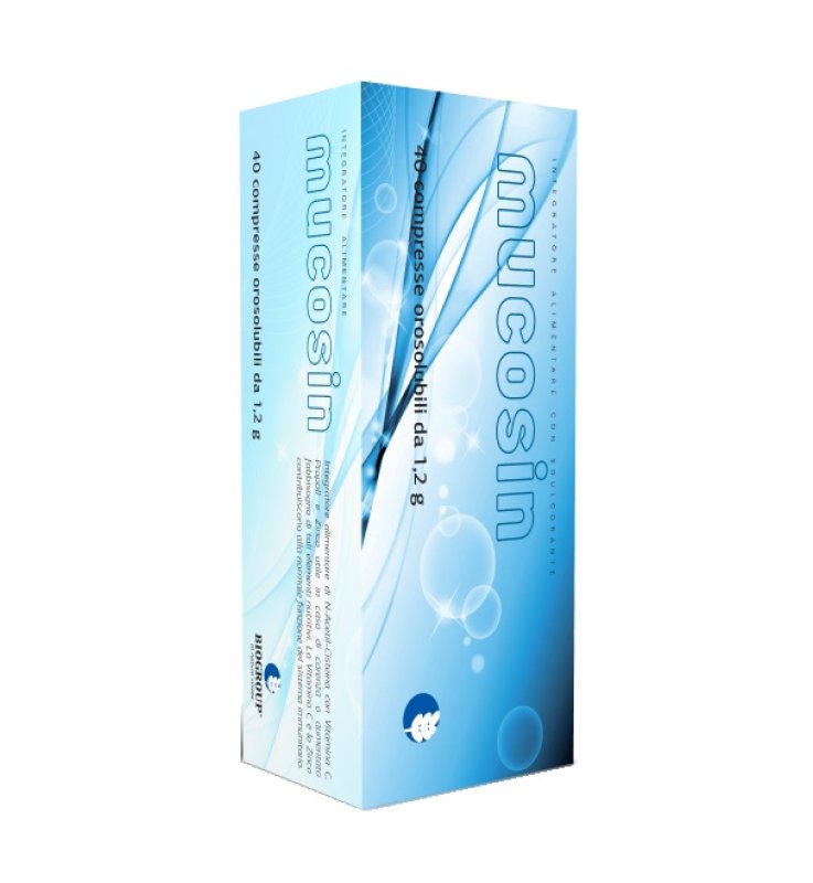 MUCOSIN 40 Cpr 1200mg MUCOSIN 40 Cpr 1200mg