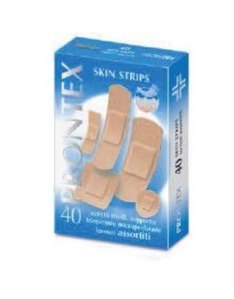 PRONTEX SKIN STRIPS ASSORT 40PZ