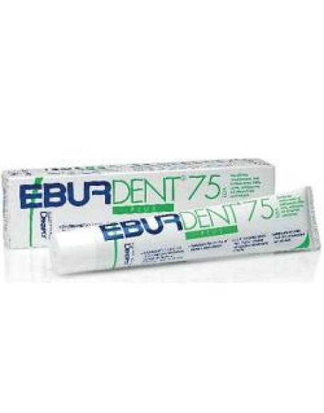 EBURDENT 75RDA PLUS DENTIFRICIO AD ABRASIVITA' CONTROLLATA PER DENTI E GENGIVE SANE 75 ML