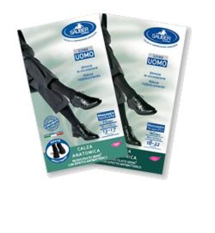 SAUBER CALZA UOMO Q-SKIN 140 DEN COLORE BLU TAGLIA P